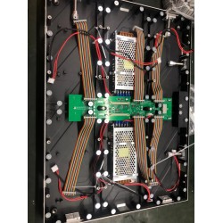 Front Service Indoor P1.25 narrow pixel pitch screen display 640*480mm led empty cabinet for 320*160 modules