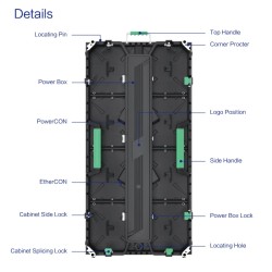 Rental led display P3.91 4.81mm Indoor outdoor Full Color hd 4k Led Rental Screen p2 P3 p4 led video wall Rental Display Panel led module