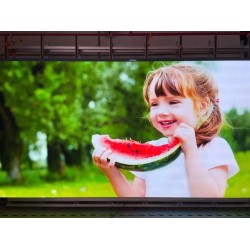 Thin and small pitch Die Casting aluminum Cabinet front maintenance P1.53 indoor fixed LED display wall