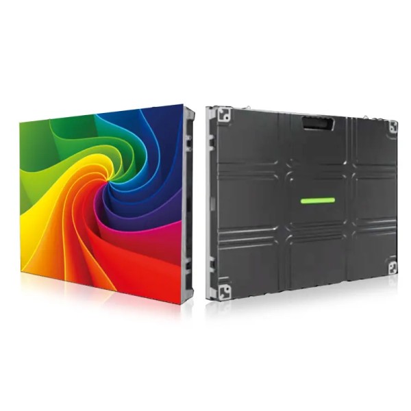 Thin and small pitch Die Casting aluminum Cabinet front maintenance P1.53 indoor fixed LED display wall