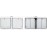 600cd Indoor P3.91-7.81 Transparent Led Display Cabinet 1000x1000mm iron box