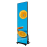 Ultra Thin Indoor Advertising P2.5 Poster Stand Led Video Display