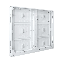 Energy saving LED display screen aluminum bottom shell 960 * 960mm outdoor waterproof box white